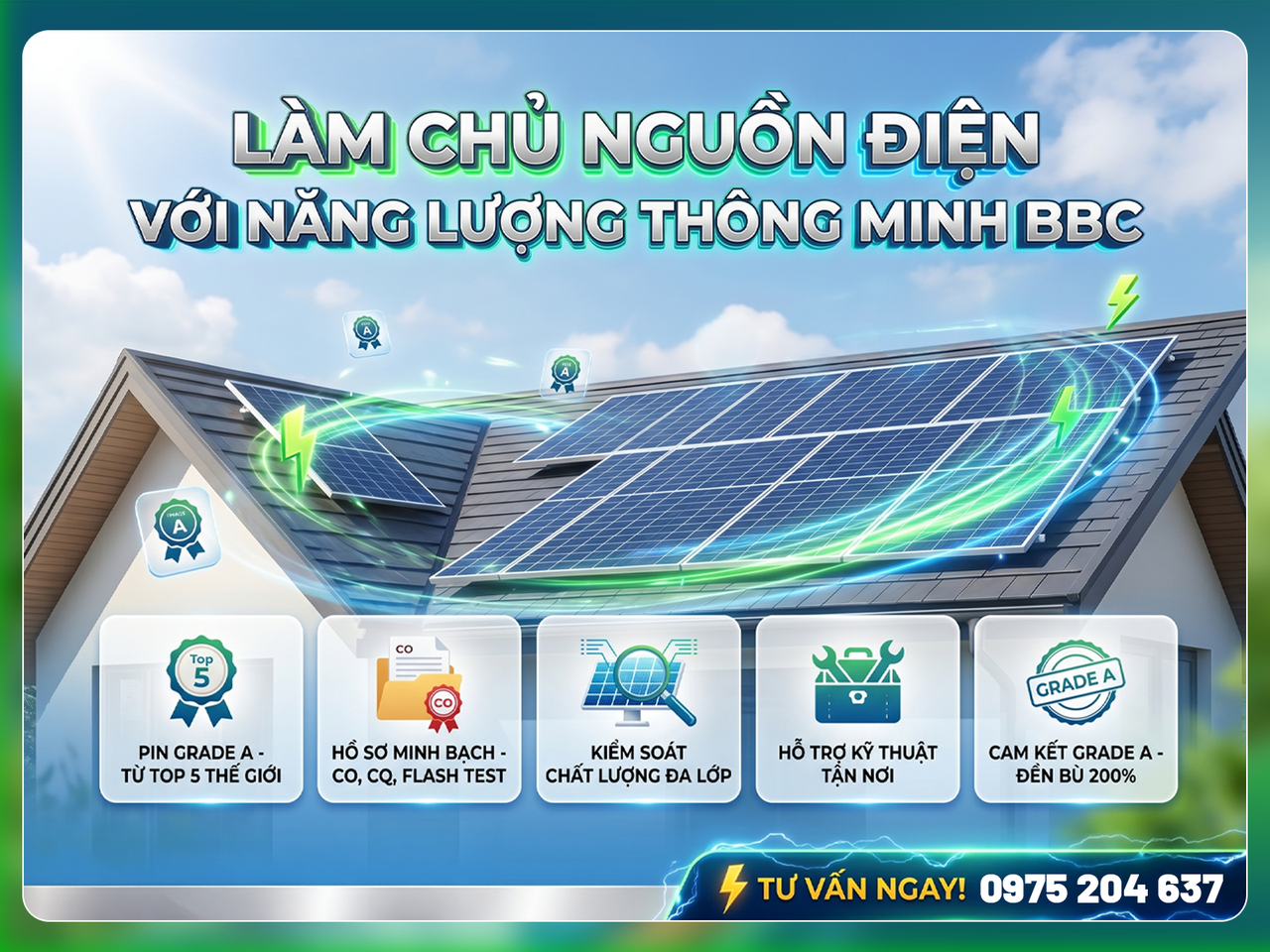 Tại sao nên đặt niềm tin vào NĂNG LƯỢNG THÔNG MINH BBC?