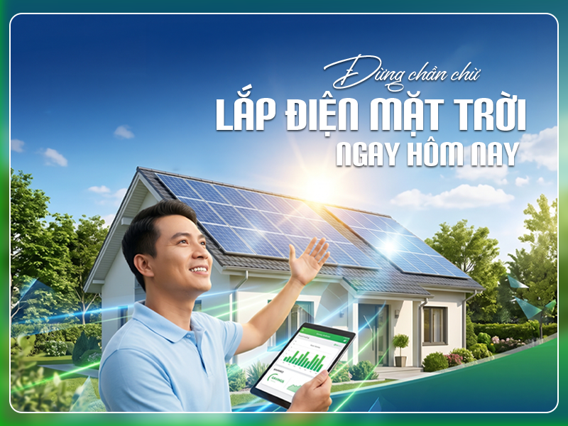 Lắp Điện Mặt Trời Ngay Hôm Nay!