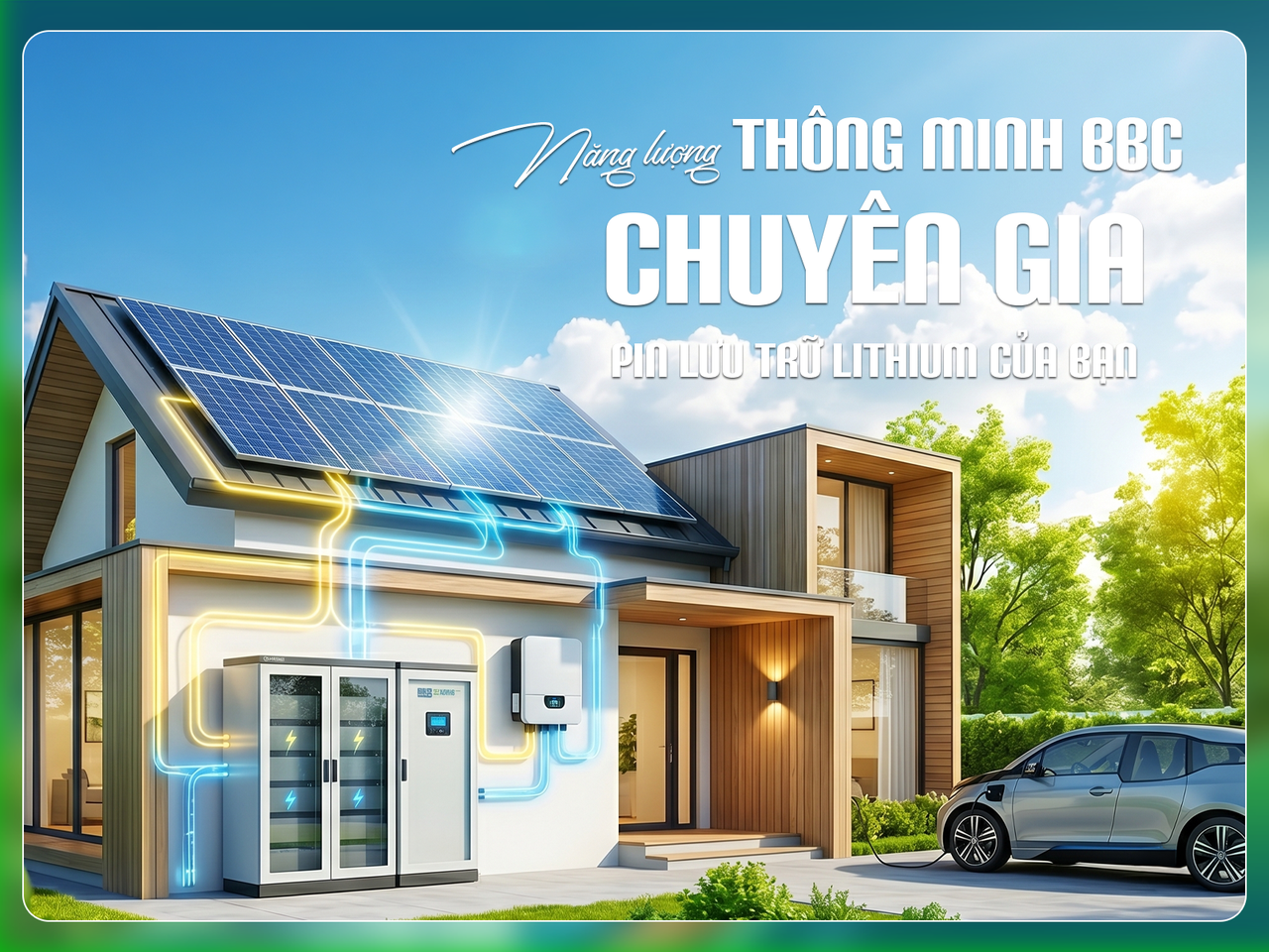 Pin lưu trữ Lithium: Giải pháp năng lượng