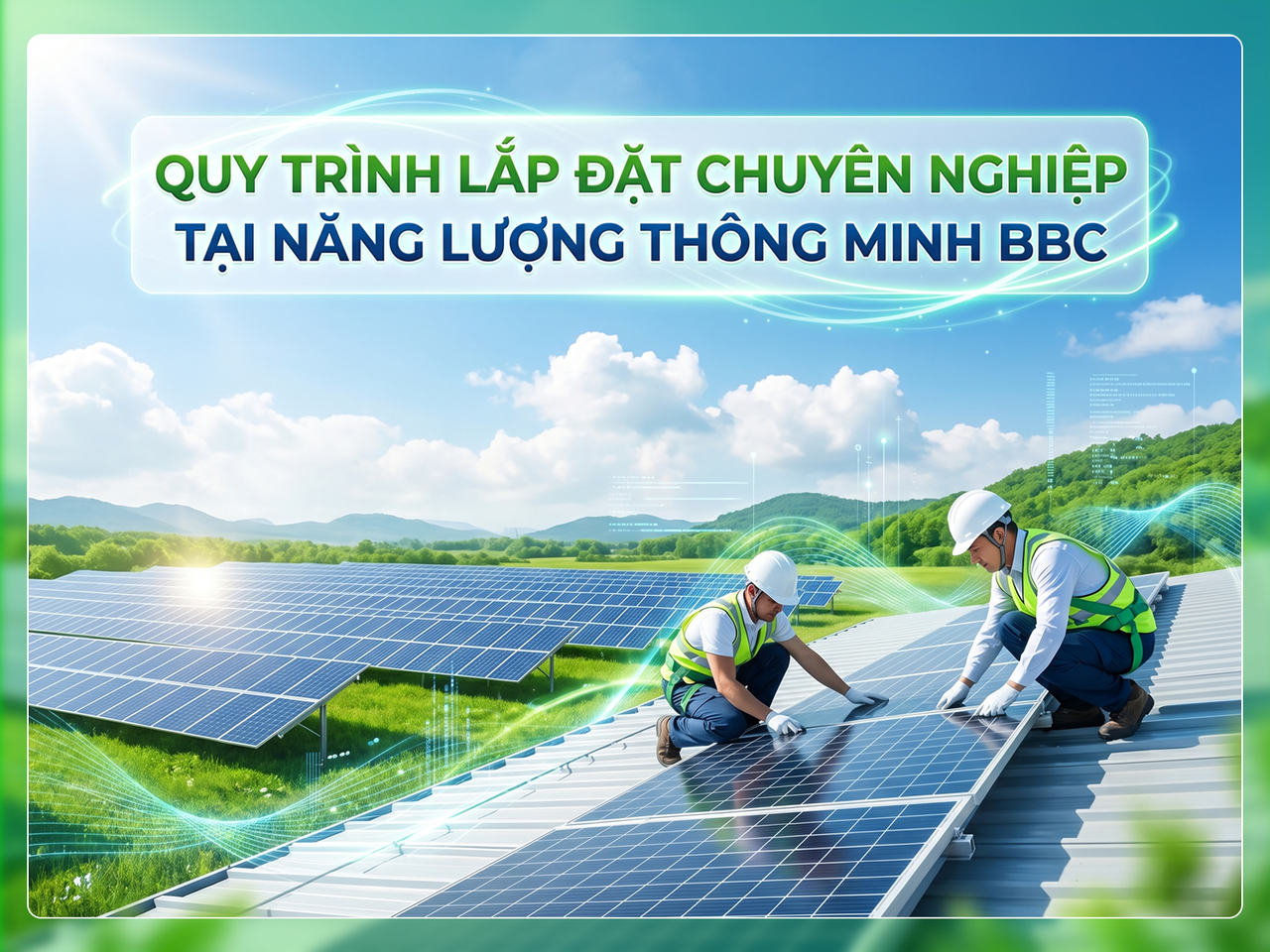 Quy Trình Lắp Đặt Chuyên Nghiệp Tại NĂNG LƯỢNG THÔNG MINH BBC
