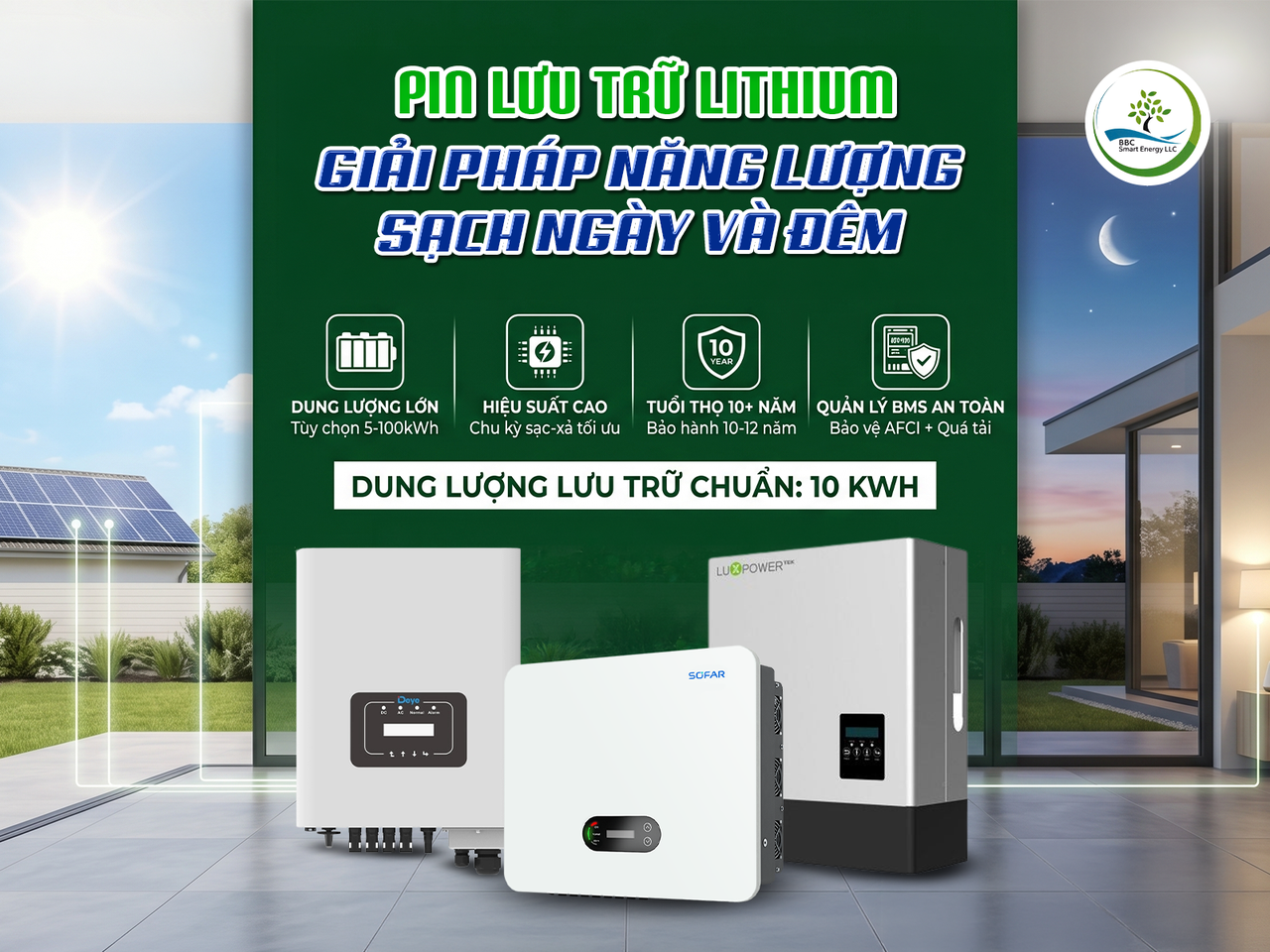 Pin Lưu Trữ Lithium Là Gì?