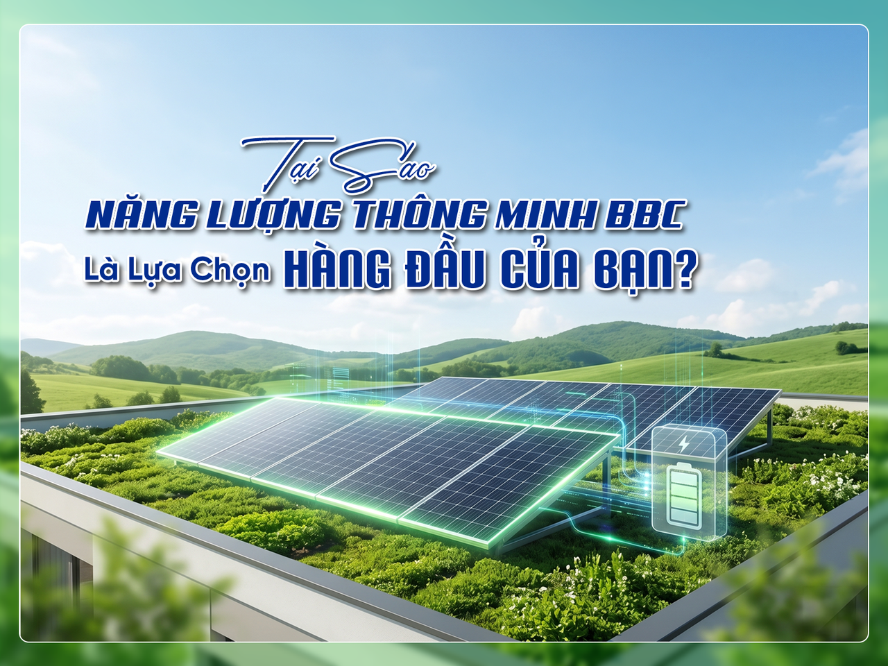 Tại Sao NĂNG LƯỢNG THÔNG MINH BBC Là Lựa Chọn Hàng Đầu Của Bạn?