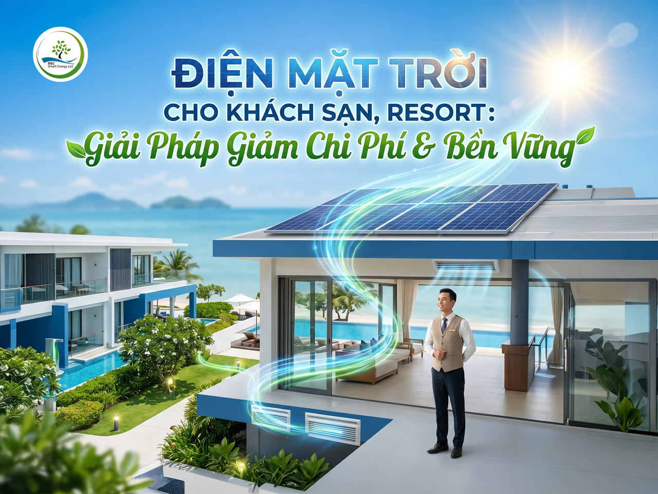 Điện Mặt Trời Cho Khách Sạn, Resort
