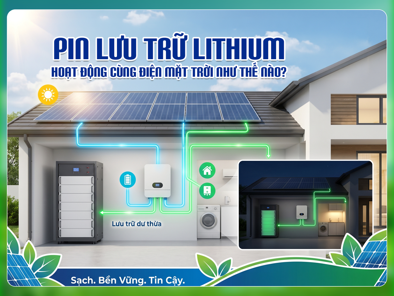 Pin Lưu Trữ Lithium